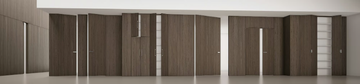 INFINITY STRIP - Wooden boiserie / door by Ghizzi & Benatti - view 3